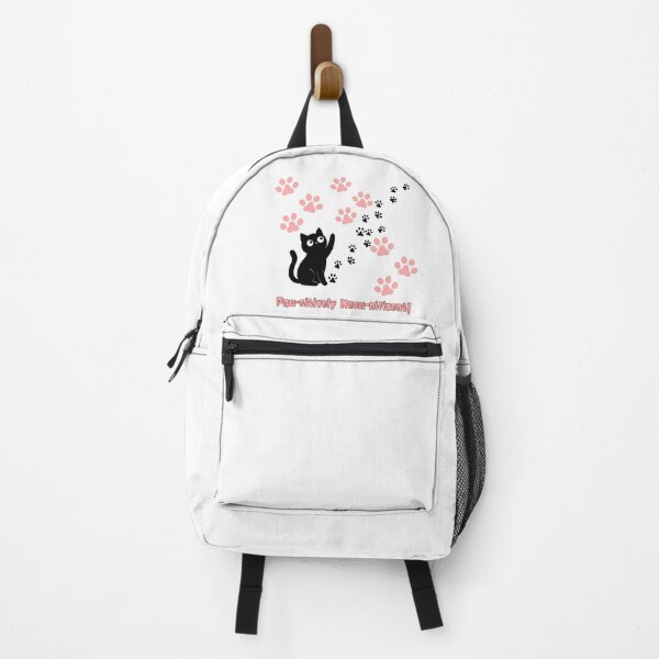 Item preview, Pawsitively Meownificent Cute Black Cat Pun Design designed and sold by Tobietales.