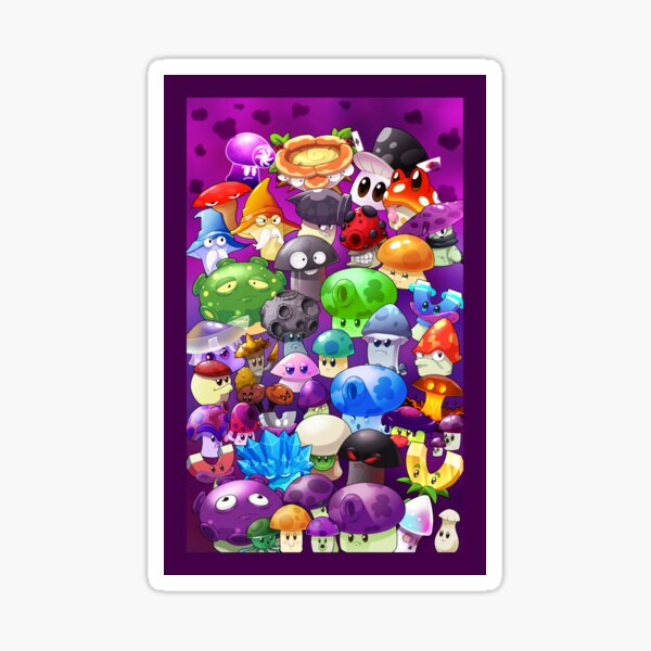 Mushrooms Sticker