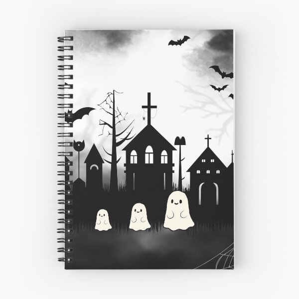 Item preview, spooky horror halloween night mansion ghosts designed and sold by brokenxice.