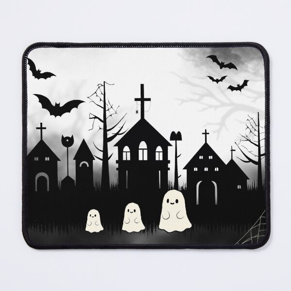 Item preview, spooky horror halloween night mansion ghosts designed and sold by brokenxice.