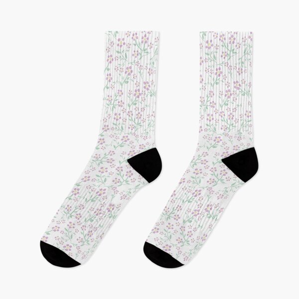 Item preview, Pink Flowers on a white background designed and sold by Nana Dancer Designs.
