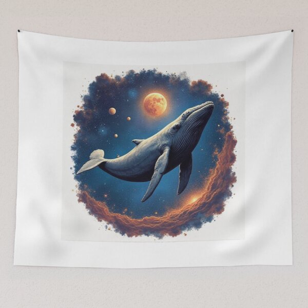 Item preview, The Cosmic Whale designed and sold by catcurio.
