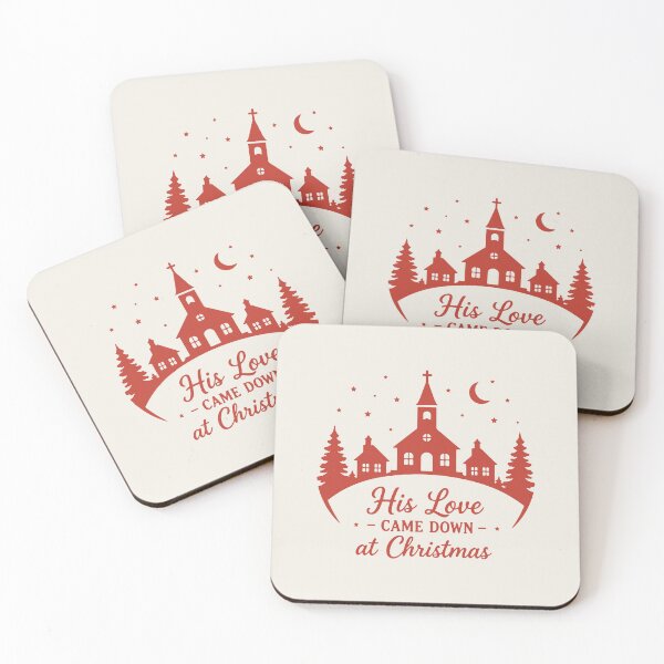 Item preview, His Love Came Down at Christmas – Festive Holiday Art designed and sold by Tklezardesigns.