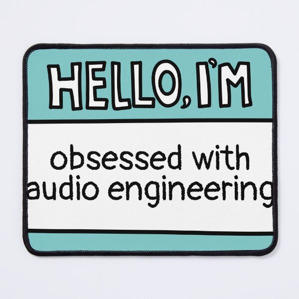 Item preview, Obsessed with Audio Engineering designed and sold by MaryAller.