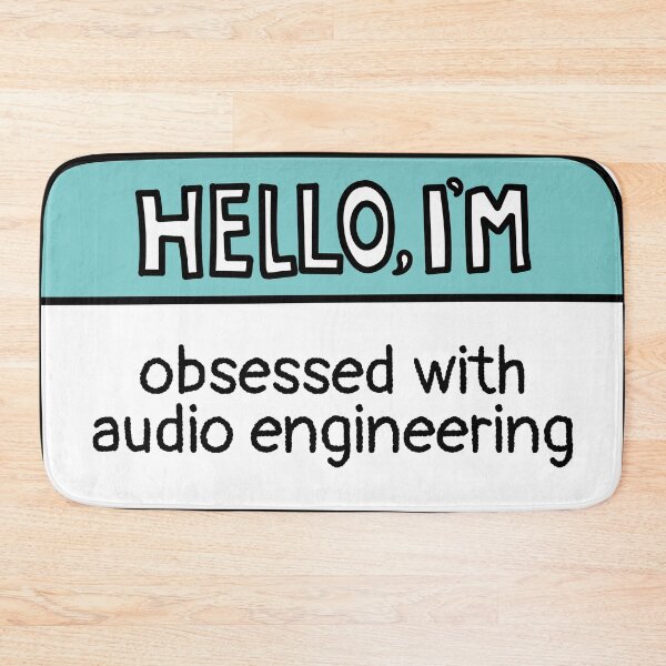 Item preview, Obsessed with Audio Engineering designed and sold by MaryAller.