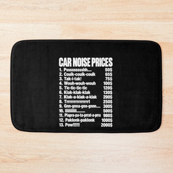 Item preview, Funny Car Noise Prices Funny Sound List Art designed and sold by elderberry.