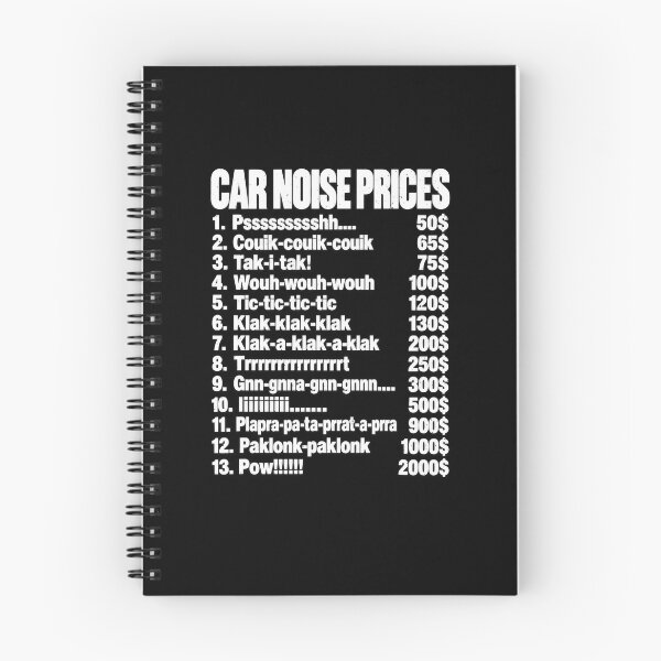 Item preview, Funny Car Noise Prices Funny Sound List Art designed and sold by elderberry.