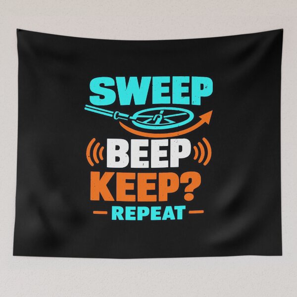 Item preview, Funny Sweep Beep Keep? Repeat Detection Routine Art designed and sold by elderberry.