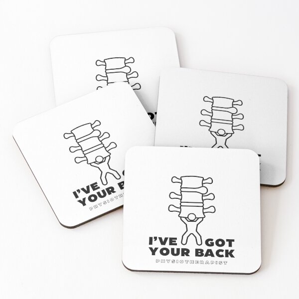 Item preview, I've Got Your Back - Back Pain (Backache) Funny Gifts For Physiotherapist And Chiropractors designed and sold by iX-Physio.