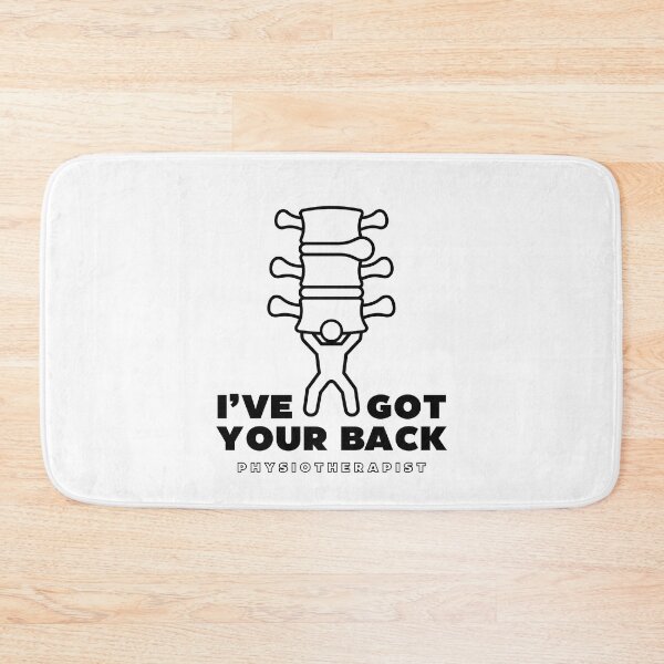 Item preview, I've Got Your Back - Back Pain (Backache) Funny Gifts For Physiotherapist And Chiropractors designed and sold by iX-Physio.