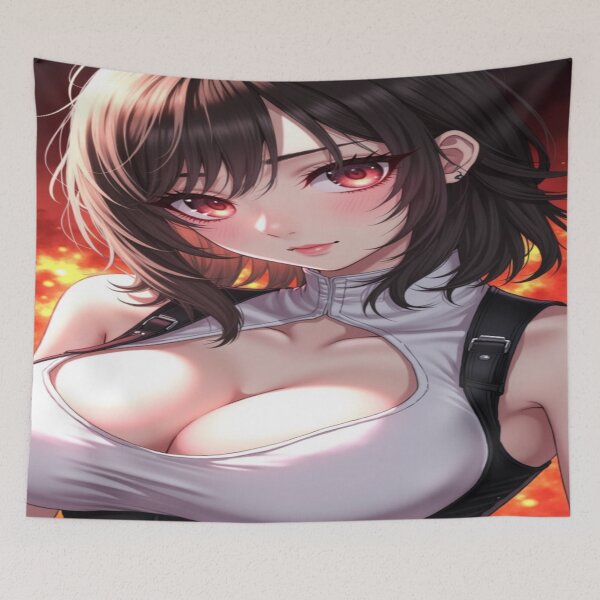 Item preview, Let It Burn Down For The Waifu | Anime Babe Portrait designed and sold by KasaHunterHarem.