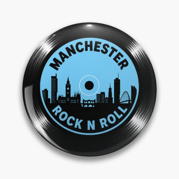 Item preview, Manchester Rock N Roll Vinyl Record designed and sold by Terrace-Cartel.