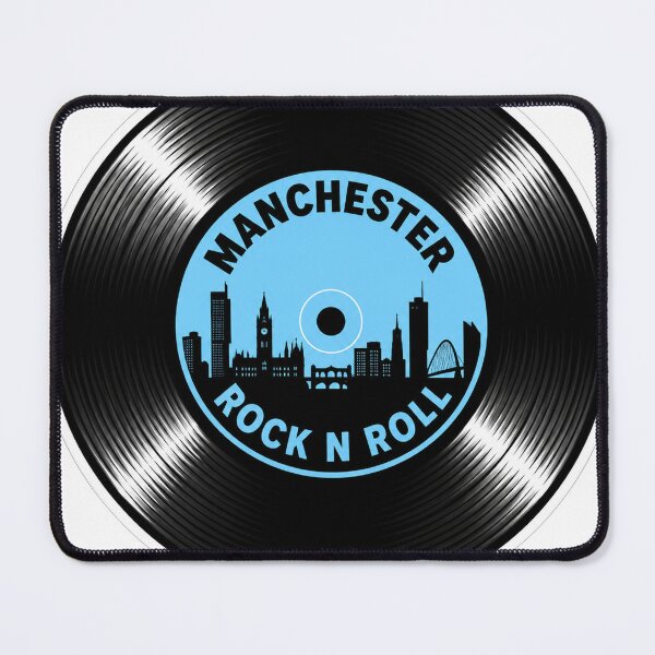 Item preview, Manchester Rock N Roll Vinyl Record designed and sold by Terrace-Cartel.