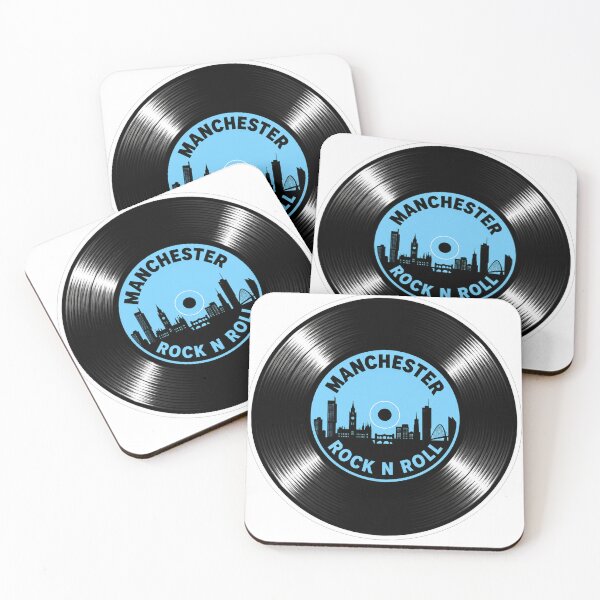 Item preview, Manchester Rock N Roll Vinyl Record designed and sold by Terrace-Cartel.