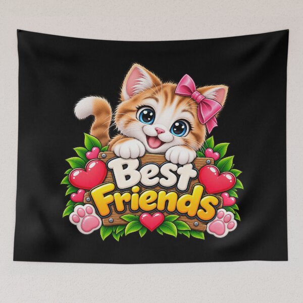 Item preview, Best Friends Kitten 3 – Cute Kawaii Cat & Kitty Friendship designed and sold by aventi24.