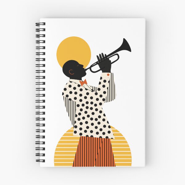 Item preview, Minimalist Trumpet Player Wall Art | Bold Jazz Music Print | Mid-Century Modern Musician Poster | Contemporary Brass Instrument Decor designed and sold by Studio pod Burom.