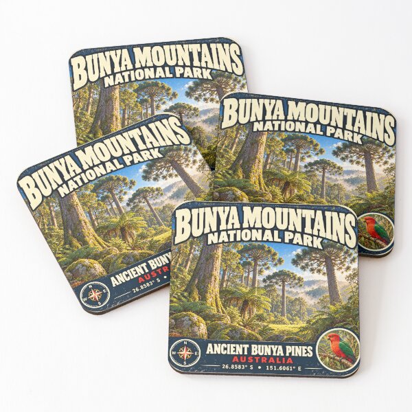Item preview, Bunya Mountains National Park – Ancient Bunya Pines designed and sold by naturalsurvival.