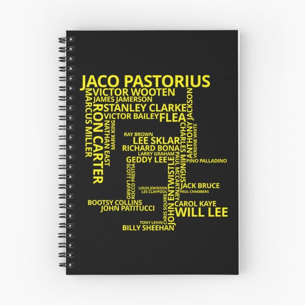 Item preview, Bass Guitar Legends Vintage Typography Design designed and sold by Joymurysoa.