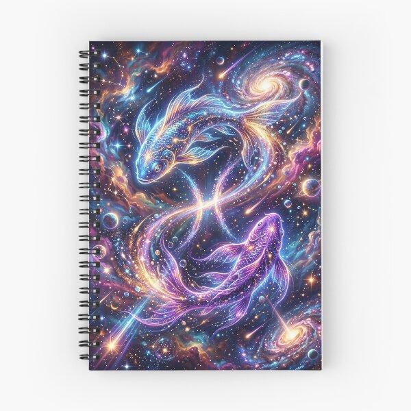Item preview, Pisces Zodiac Sign - Celestial Galaxy Art designed and sold by Lucid Dream Pixel.