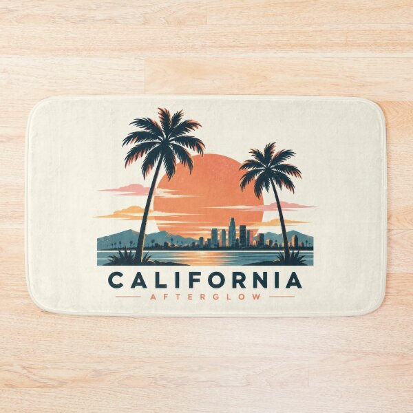 Item preview, California skyline with sunset view designed and sold by anytka.