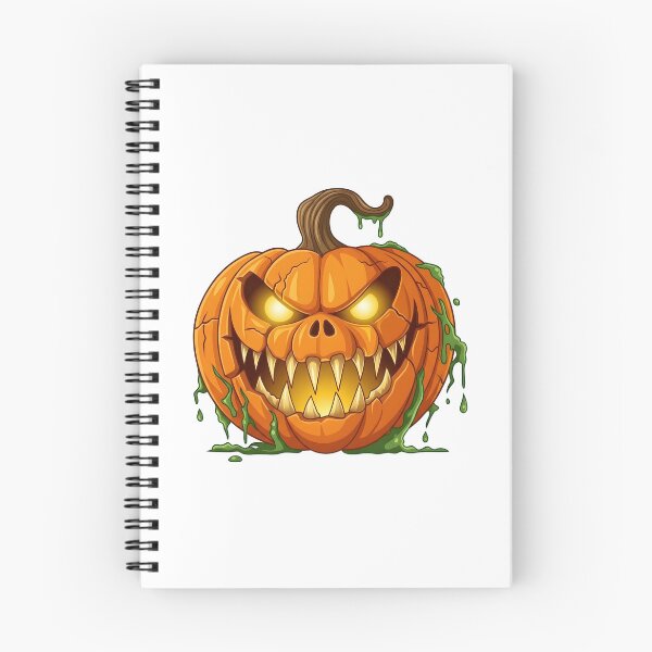 Item preview, Sinister Glowing Jack-o'-Lantern Monster with Green Slime    designed and sold by interdesigner.