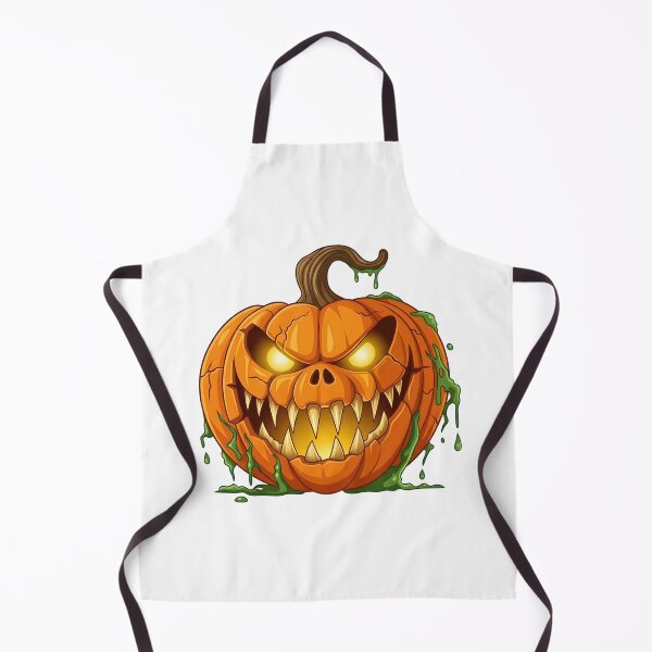 Item preview, Sinister Glowing Jack-o'-Lantern Monster with Green Slime    designed and sold by interdesigner.