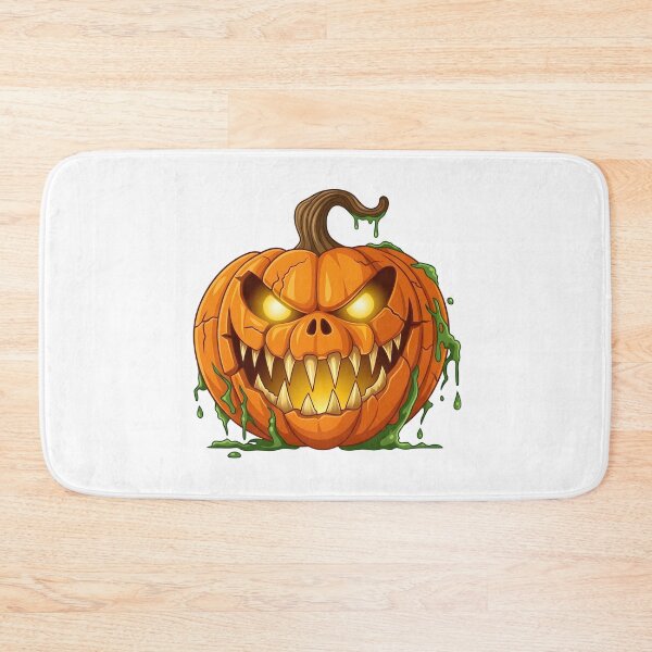 Item preview, Sinister Glowing Jack-o'-Lantern Monster with Green Slime    designed and sold by interdesigner.
