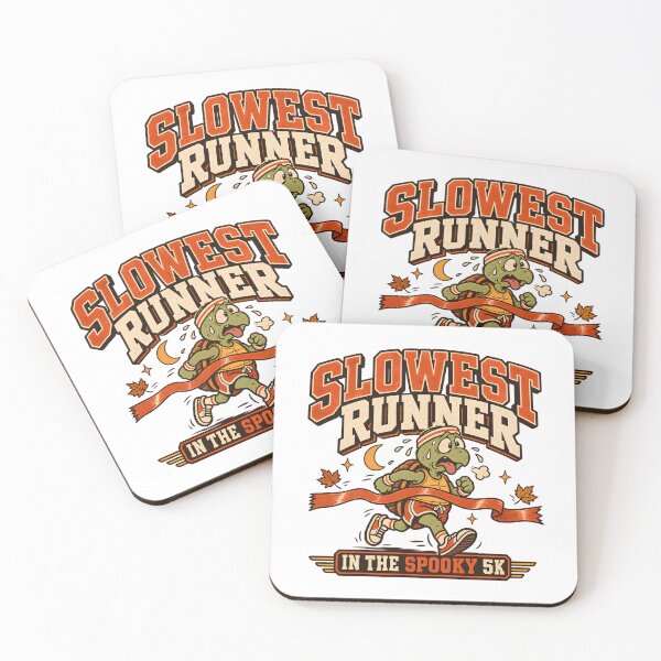 Item preview, Slowest Runner in the Spooky 5K Funny T-Shirt designed and sold by TeeVex.