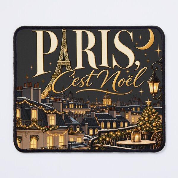 Item preview, Paris, C’est Noël – Elegant French Christmas Night designed and sold by warlistop.