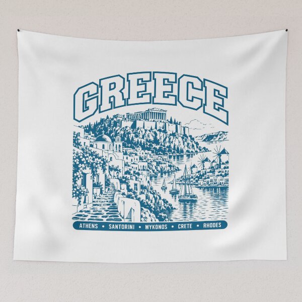 Item preview, Vintage Greece Travel Greek Islands designed and sold by EdwinkOne.
