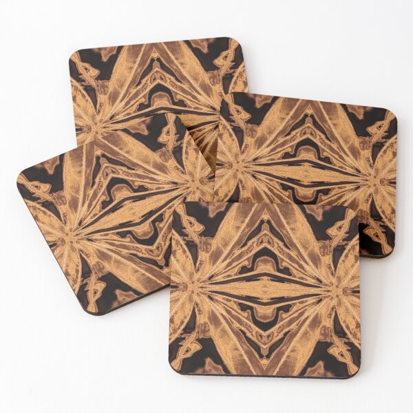 Item preview, Copper Lupine Kaleidoscope – Luxurious Botanical Pattern designed and sold by SulkaCreative.