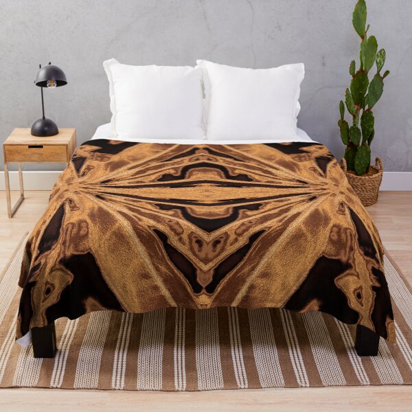 Item preview, Copper Lupine Kaleidoscope – Luxurious Botanical Pattern designed and sold by SulkaCreative.