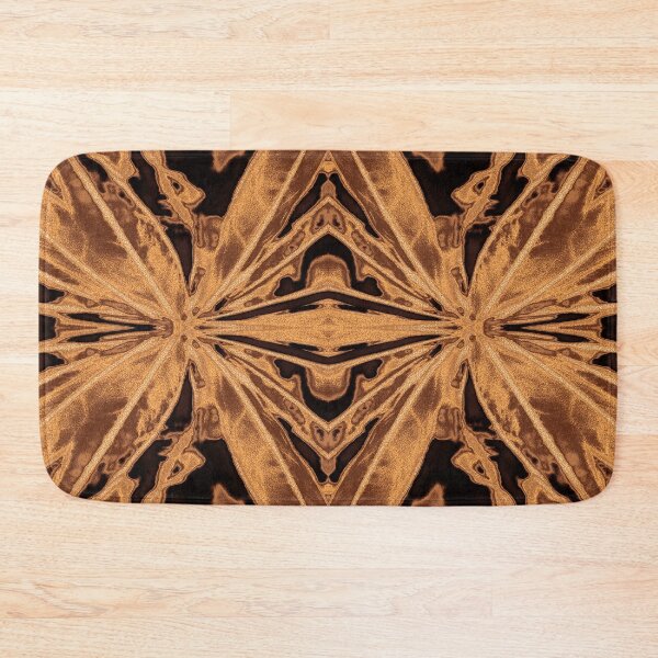 Item preview, Copper Lupine Kaleidoscope – Luxurious Botanical Pattern designed and sold by SulkaCreative.