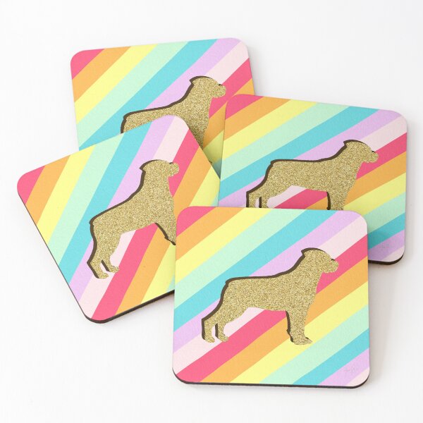 Item preview, Rottweiler and stripes designed and sold by Ana Gorozpe.