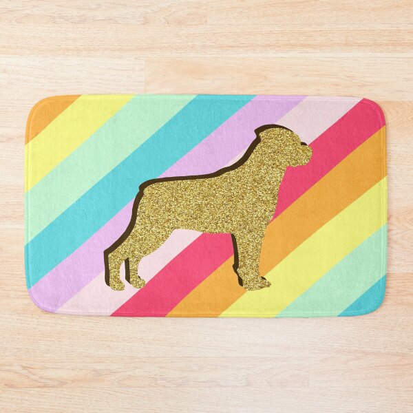 Item preview, Rottweiler and stripes designed and sold by Ana Gorozpe.