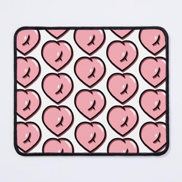 Item preview, Heart Shaped Gay Butt Art designed and sold by ZhivanCrimson.