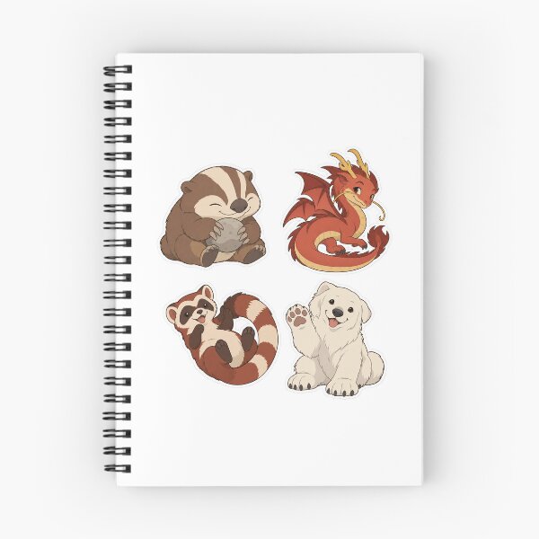 Item preview, Avatar Cute Baby Animals Fan Art Stickers designed and sold by Witcrafters.