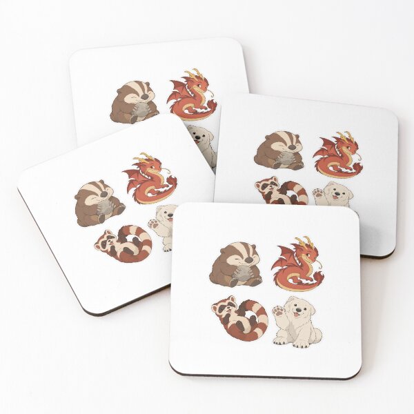 Item preview, Avatar Cute Baby Animals Fan Art Stickers designed and sold by Witcrafters.