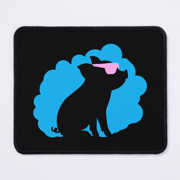 Item preview, Cool Pig in Sunglasses Transparent Graphic designed and sold by Heaton-B-Design.