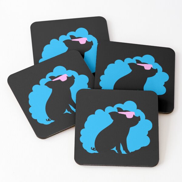 Item preview, Cool Pig in Sunglasses Transparent Graphic designed and sold by Heaton-B-Design.