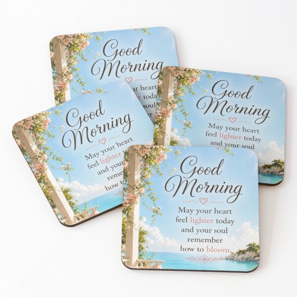 Item preview, Good Morning – May Your Heart Feel Lighter Today | SoulBloom Healing Music designed and sold by Little Joys Art.