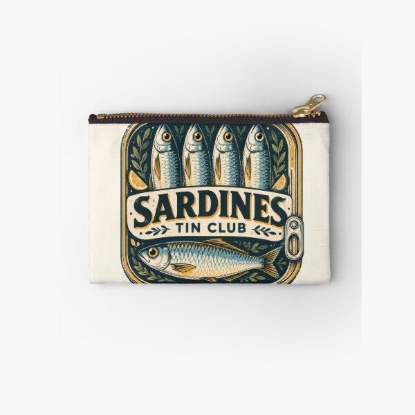 Item preview, Sardines Tin Club design with fish designed and sold by anytka.