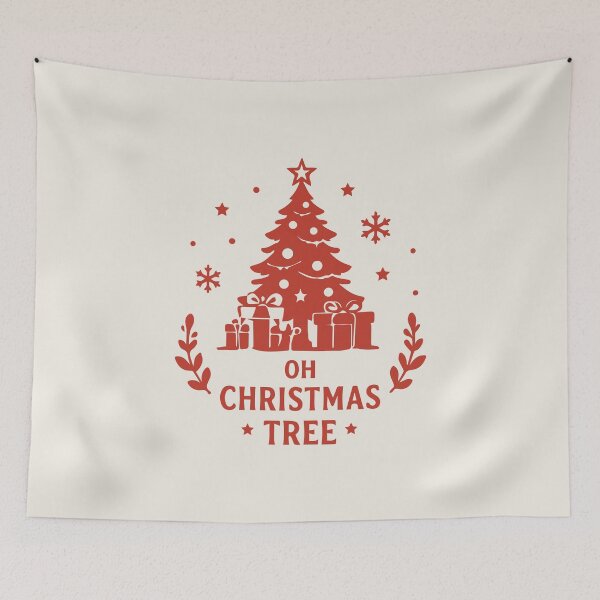 Item preview, Oh Christmas Tree – Vintage Pine Tree Art designed and sold by Tklezardesigns.