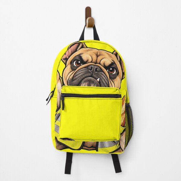 Item preview, Bulldog in a yellow vest – The people have dog designed and sold by Limmagin.