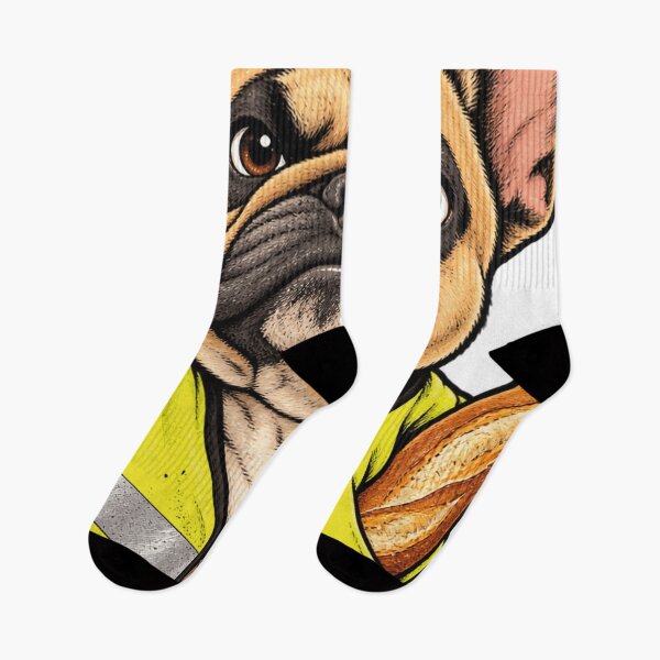 Item preview, Bulldog in a yellow vest – The people have dog designed and sold by Limmagin.