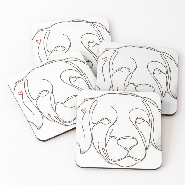 Item preview, Golden Retriever Minimalist Line Art designed and sold by Amazing Graphics.