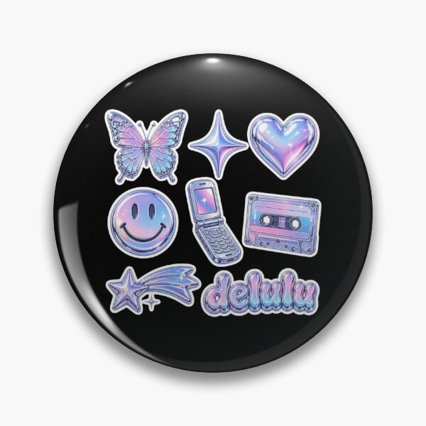 Item preview, Delulu Liquid Chrome Y2K Pack designed and sold by creativerooney.