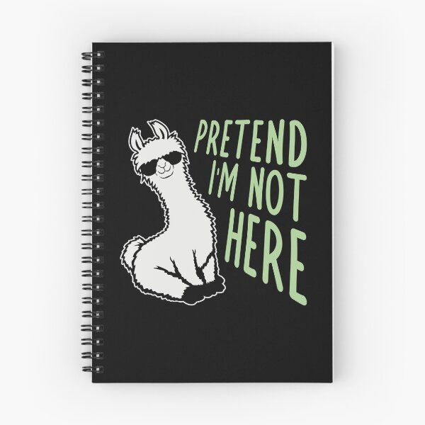 Item preview, Pretend i'm not here Funny Antisocial Llama Cool Sunglasses designed and sold by shirt-o-mat.