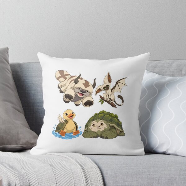 Item preview, Avatar Anime Animal Stickers Appa Momo Lion Turtle designed and sold by Witcrafters.