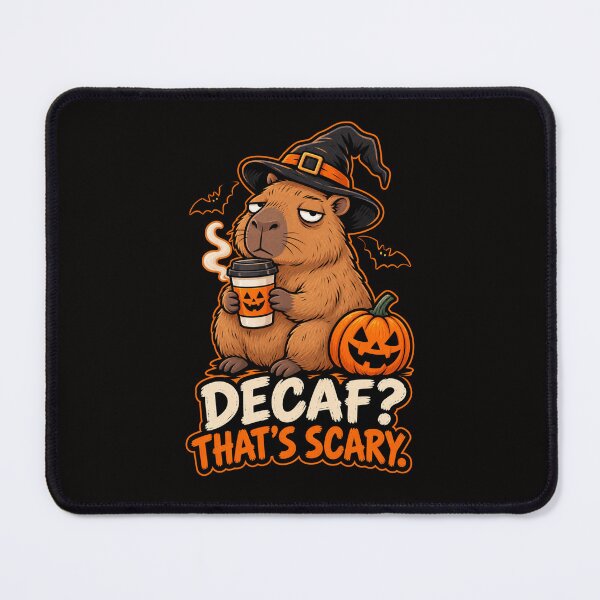 Item preview, Halloween Capybara Coffee – Decaf That’s Scary designed and sold by G-A-D-U.